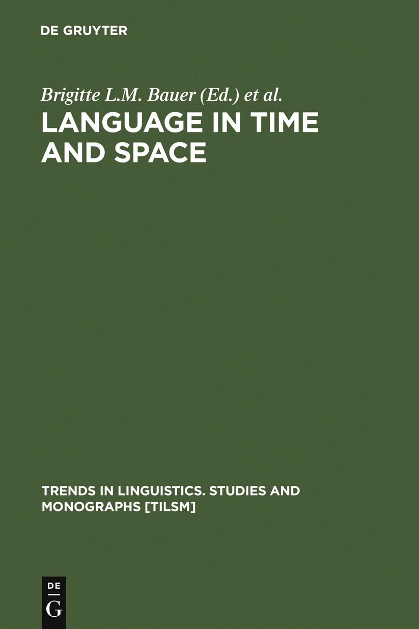 Language in Time and Space: A Festschrift for Werner Winter on the Occasion of his 80th Birthday