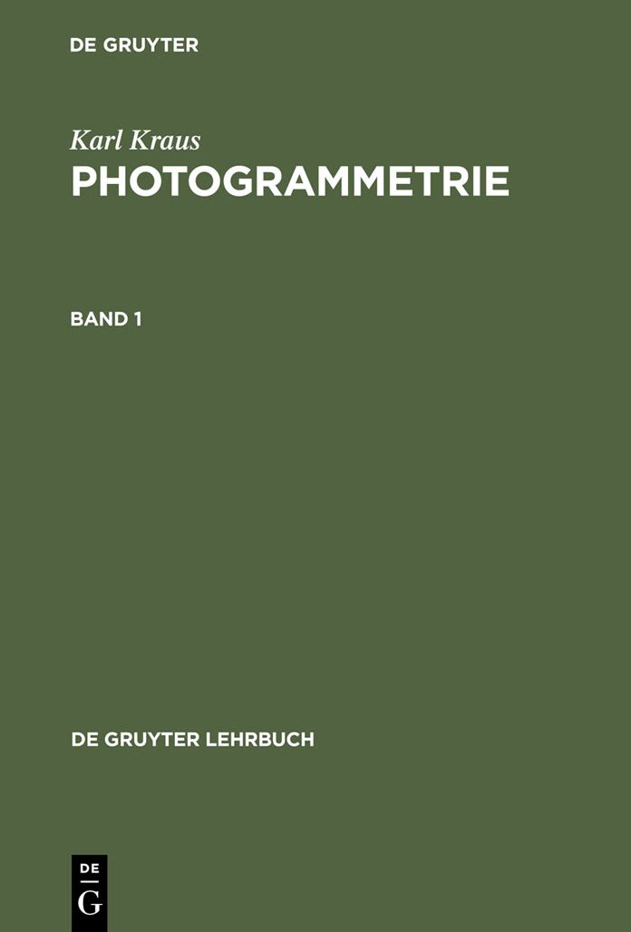 Photogrammetrie: Geometrische Informationen aus Photographien und Laserscanneraufnahmen