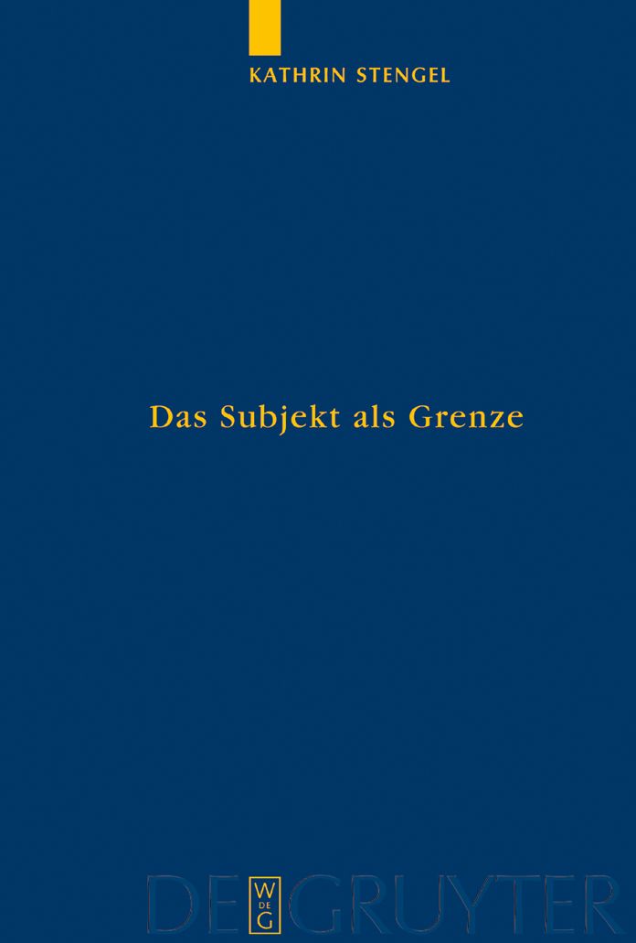 Das Subjekt als Grenze: Ein Vergleich der erkenntnistheoretischen Ansatze bei Wittgenstein und Merleau-Ponty