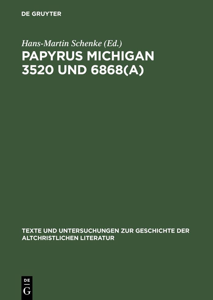 Papyrus Michigan 3520 und 6868(a): Ecclesiastes, Erster Johannesbrief und Zweiter Petrusbrief im fayumischen Dialekt