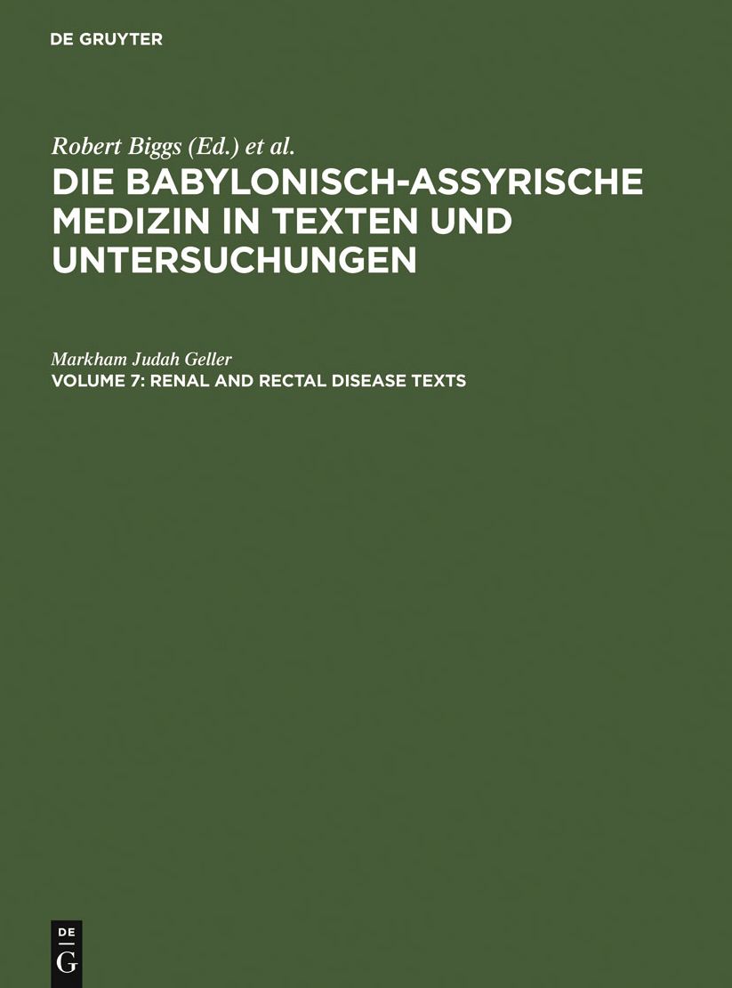Renal and Rectal Disease Texts