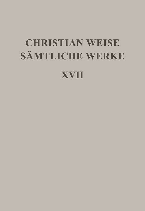 Romane I: [Die drey Haupt-Verderber in Teutschland/Vorgestellet von Siegmund Gleichviele]