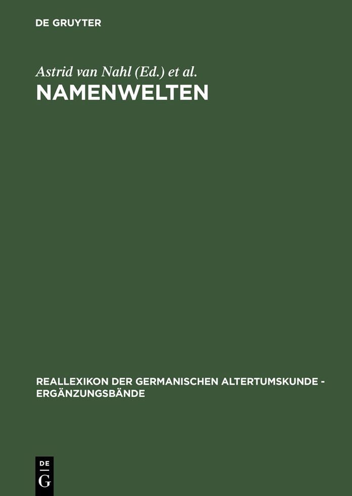 Namenwelten: Orts- und Personennamen in historischer Sicht