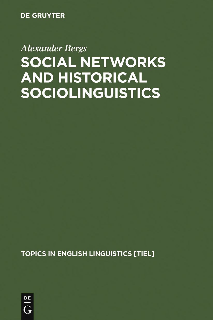 Social Networks and Historical Sociolinguistics: Studies in Morphosyntactic Variation in the Paston Letters (1421-1503)