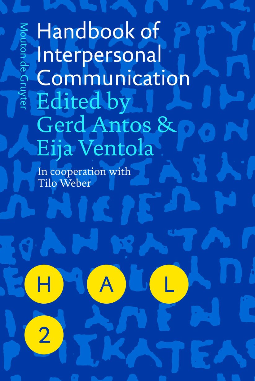 Handbook of Interpersonal Communication