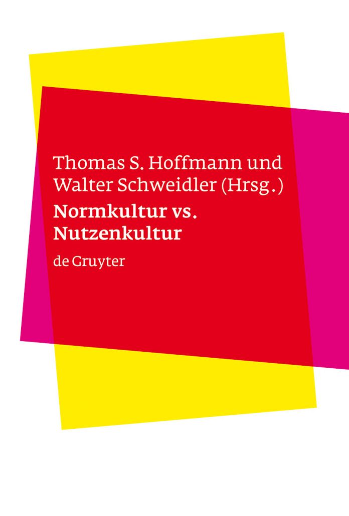 Normkultur versus Nutzenkultur: Uber kulturelle Kontexte von Bioethik und Biorecht