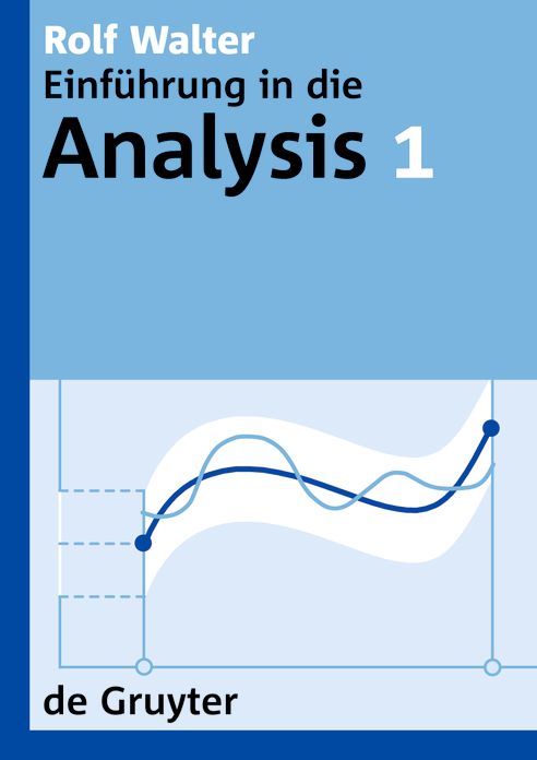 Einfuhrung in die Analysis. 1