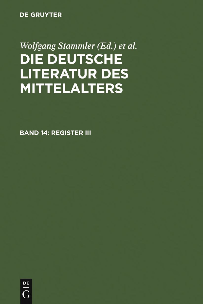Register III