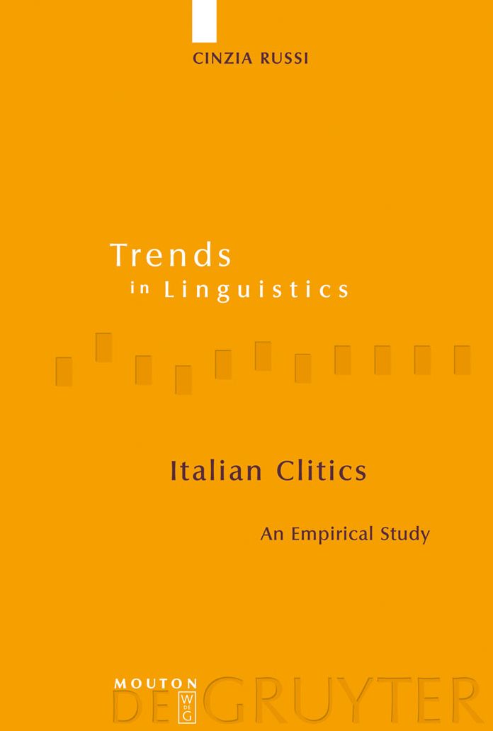 Italian Clitics: An Empirical Study