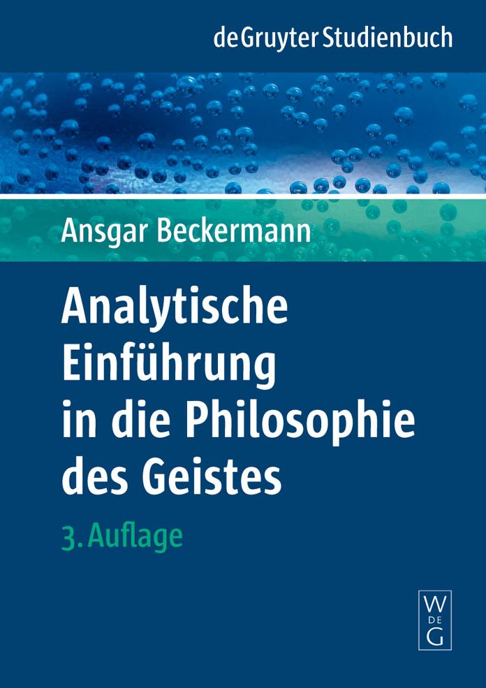 Analytische Einfuhrung in die Philosophie des Geistes