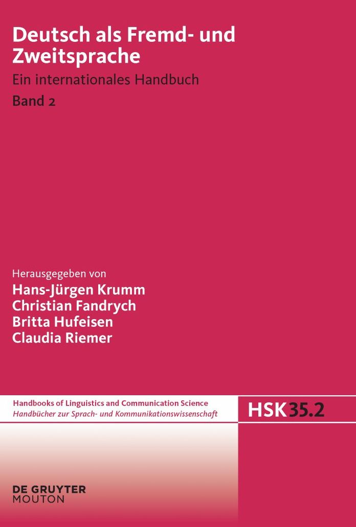Deutsch als Fremd- und Zweitsprache. 2. Halbband