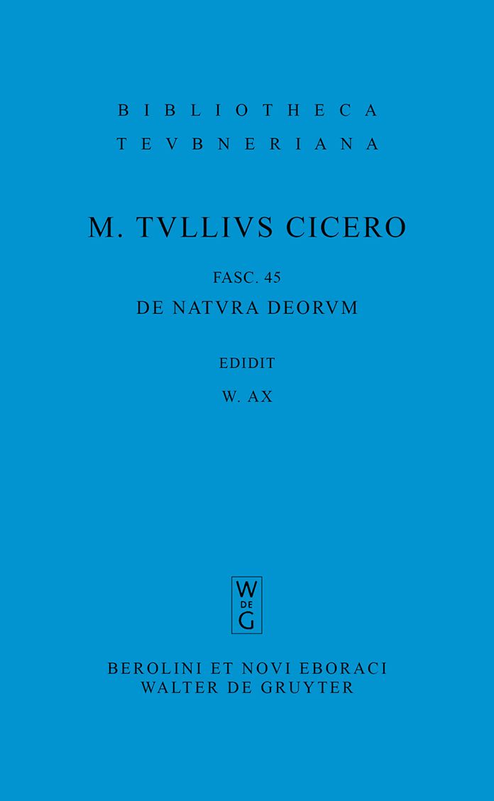 De natura deorum