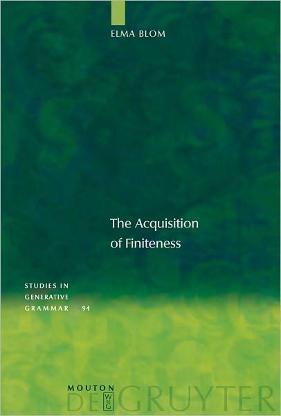 The Acquisition of Finiteness