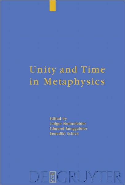 Unity and Time in Metaphysics