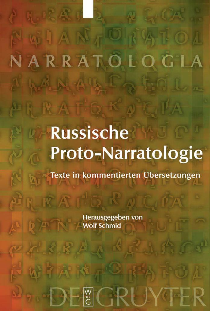 Russische Proto-Narratologie: Texte in kommentierten Ubersetzungen