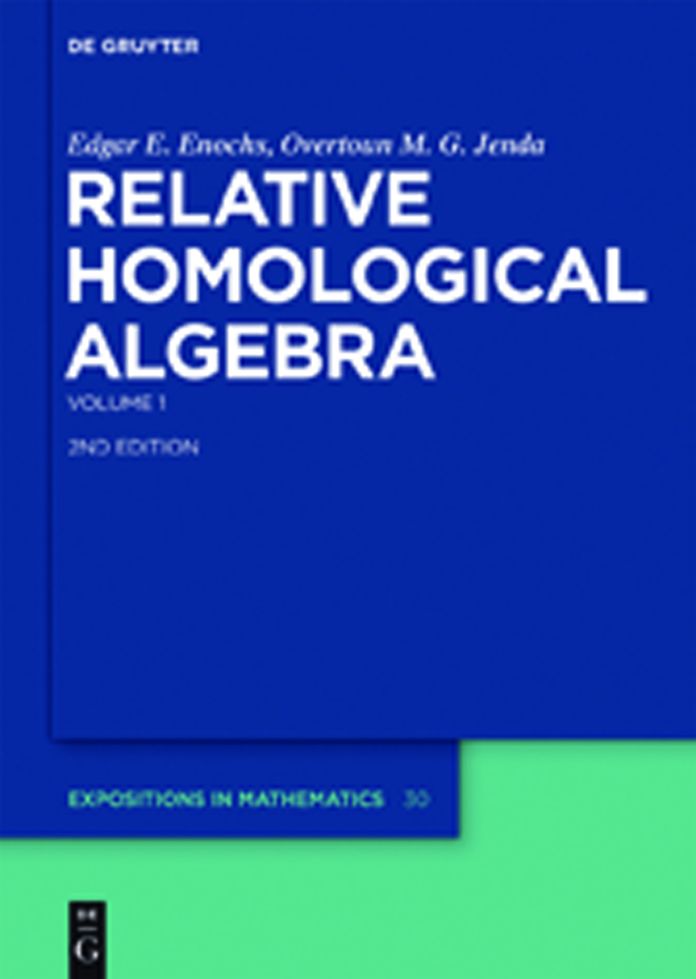 Relative Homological Algebra: Volume 1