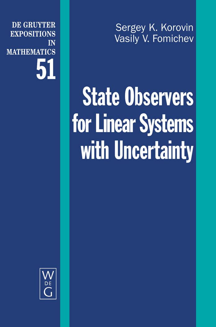State Observers for Linear Systems with Uncertainty