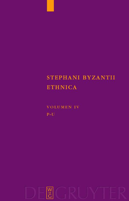 Pi - Ypsilon: Recensuerunt Germanice verterunt, adnotationibus indicibusque instruxerunt Margarethe Billerbeck et Arlette Neumann-Hartmann
