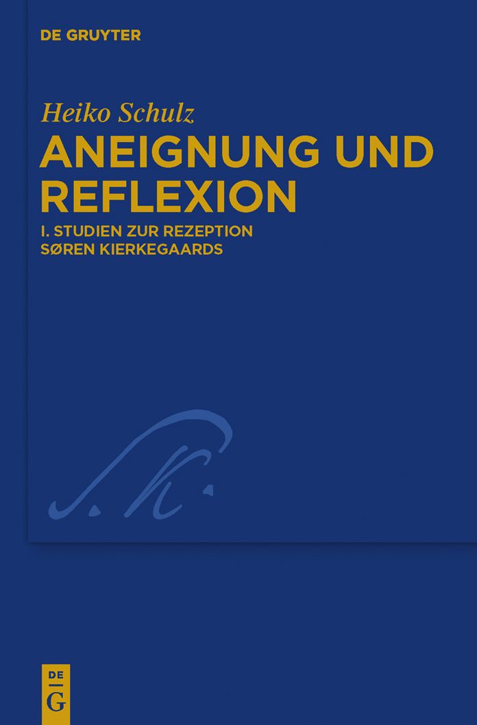 Studien zur Rezeption S?ren Kierkegaards