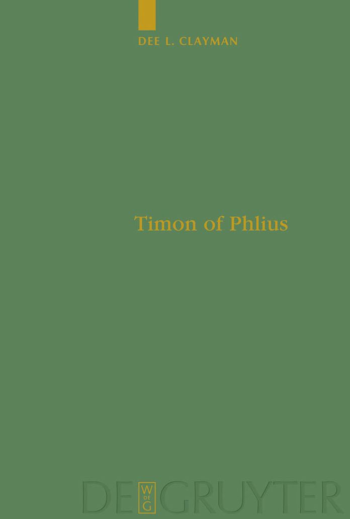 Timon of Phlius: Pyrrhonism into Poetry