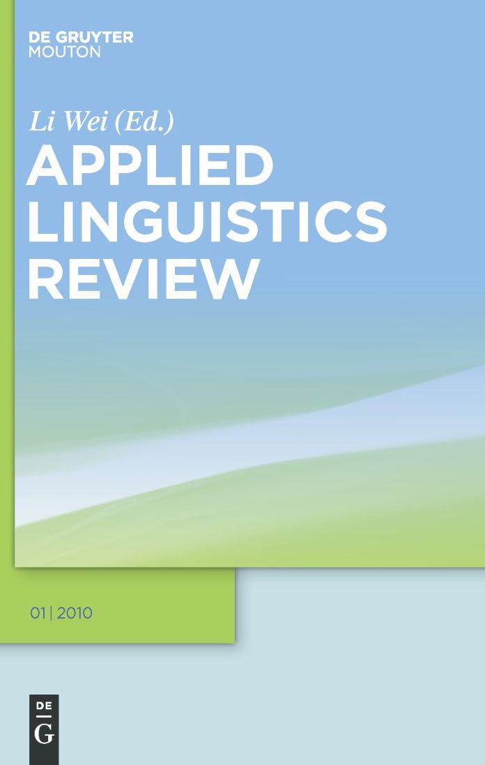 Applied Linguistics Review. 2010 1
