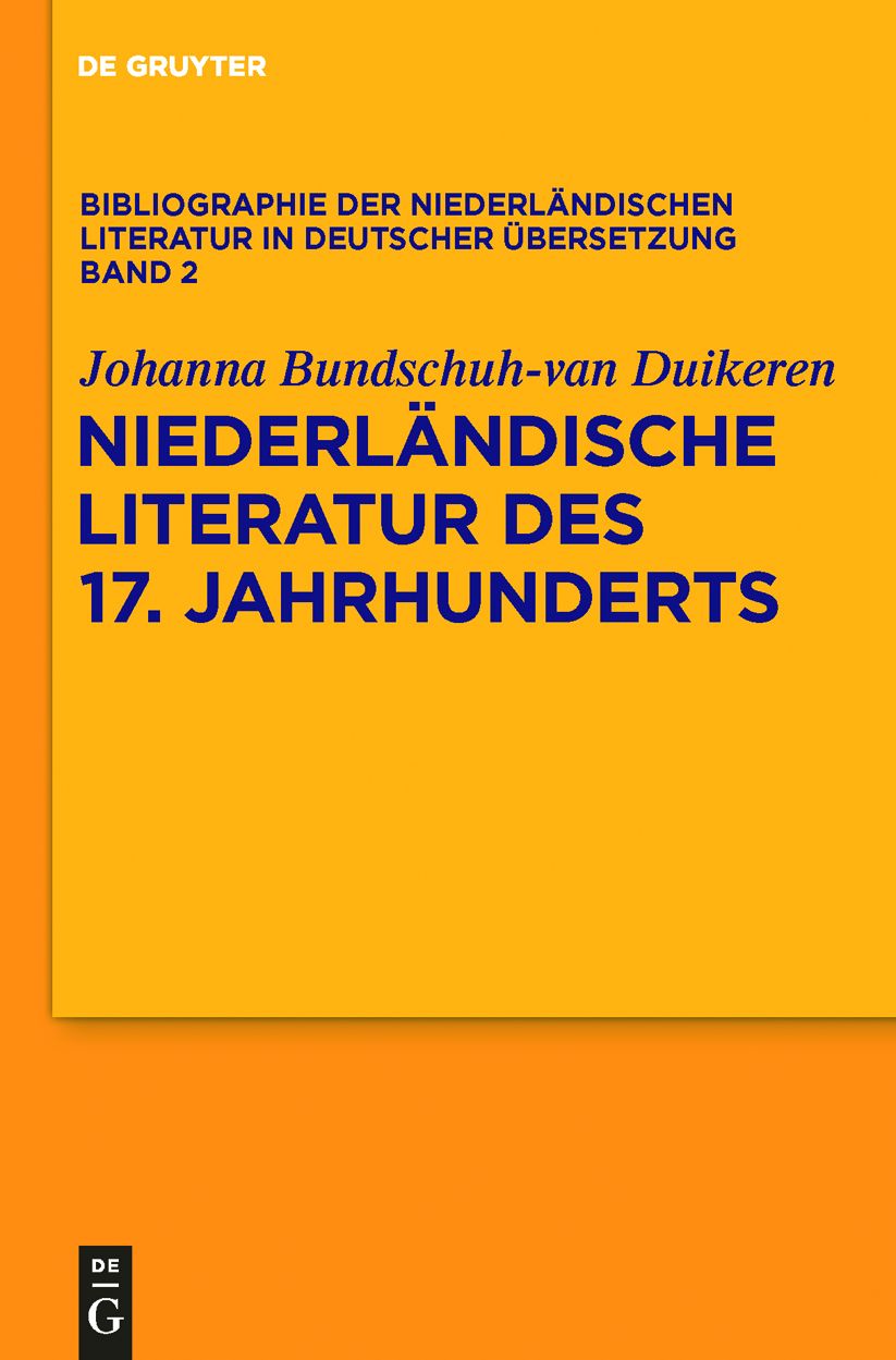 Niederlandische Literatur des 17. Jahrhunderts
