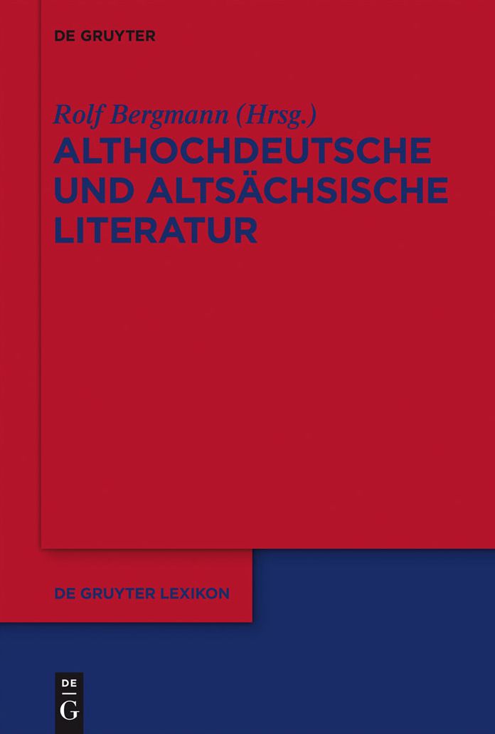 Althochdeutsche und altsachsische Literatur