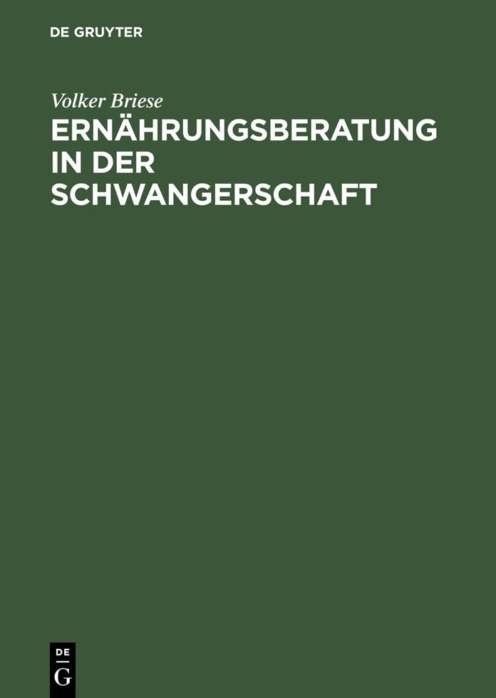 Ernahrungsberatung in der Schwangerschaft
