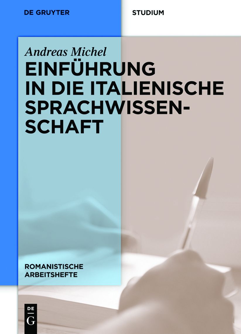 Einführung in die italienische Sprachwissenschaft