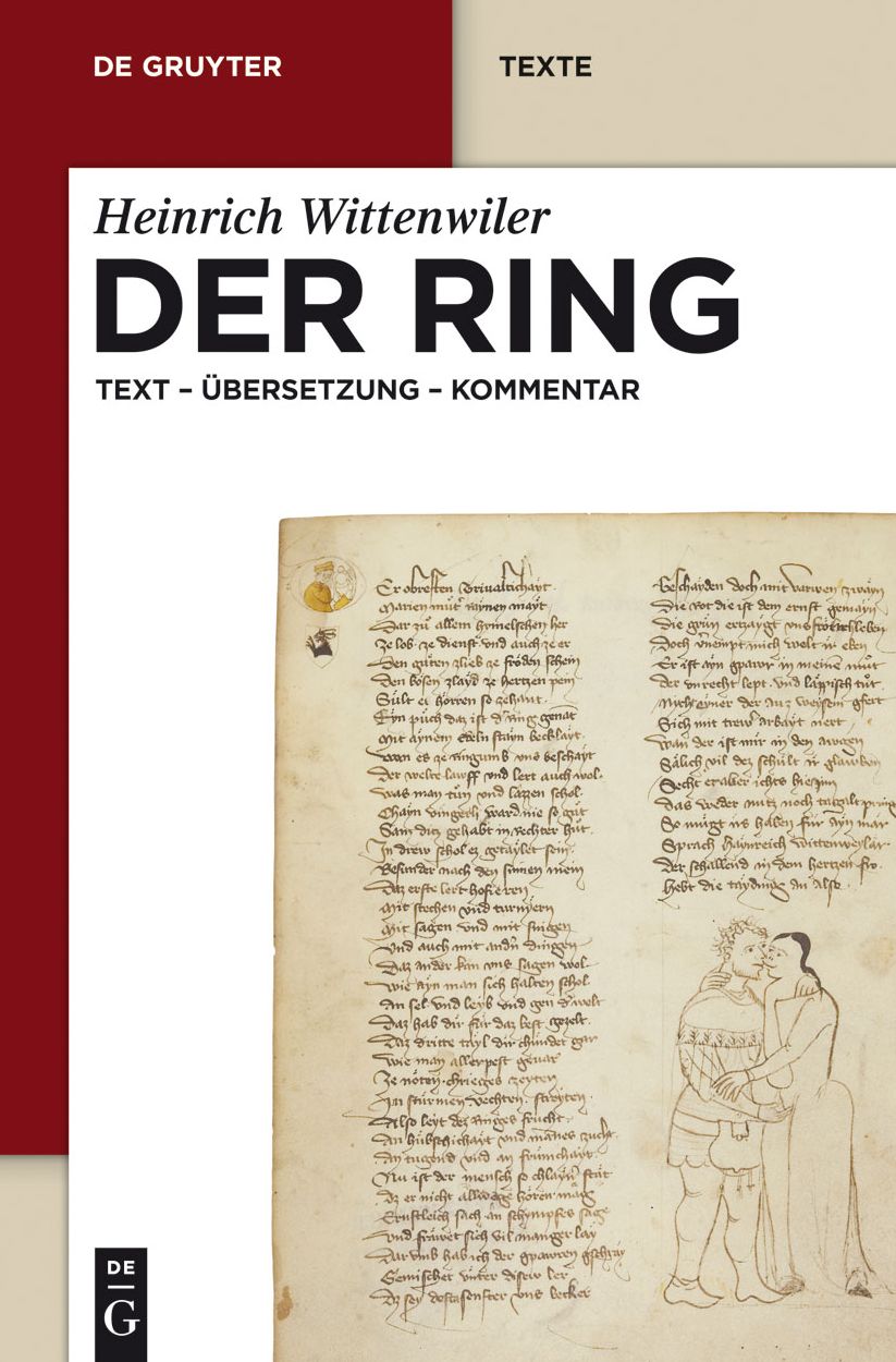 Der Ring: Text - Ubersetzung - Kommentar. Nach der Munchener Handschrift herausgegeben, ubersetzt und erlautert