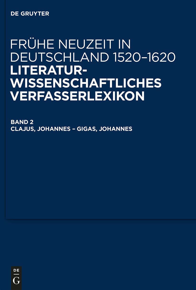 Clajus, Johannes - Gigas, Johannes