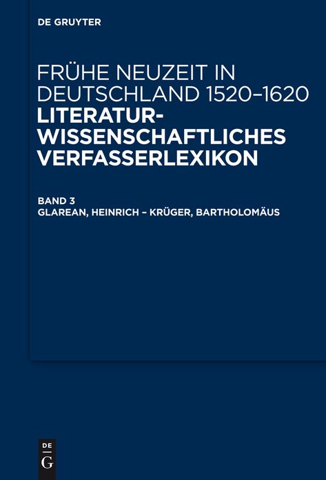 Glarean, Heinrich - Kruger, Bartholomaus