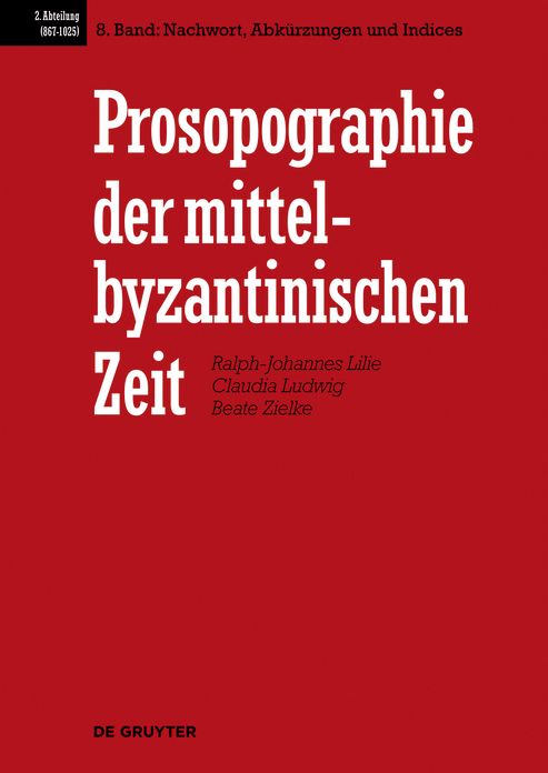 Nachwort, Abkurzungen und Indices