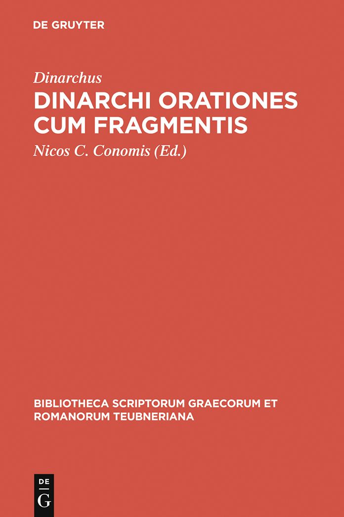 Dinarchi orationes cum fragmentis