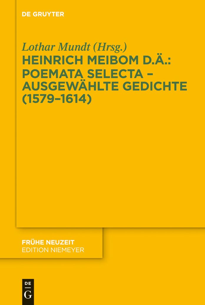 Poemata selecta - Ausgewahlte Gedichte (1579-1614)