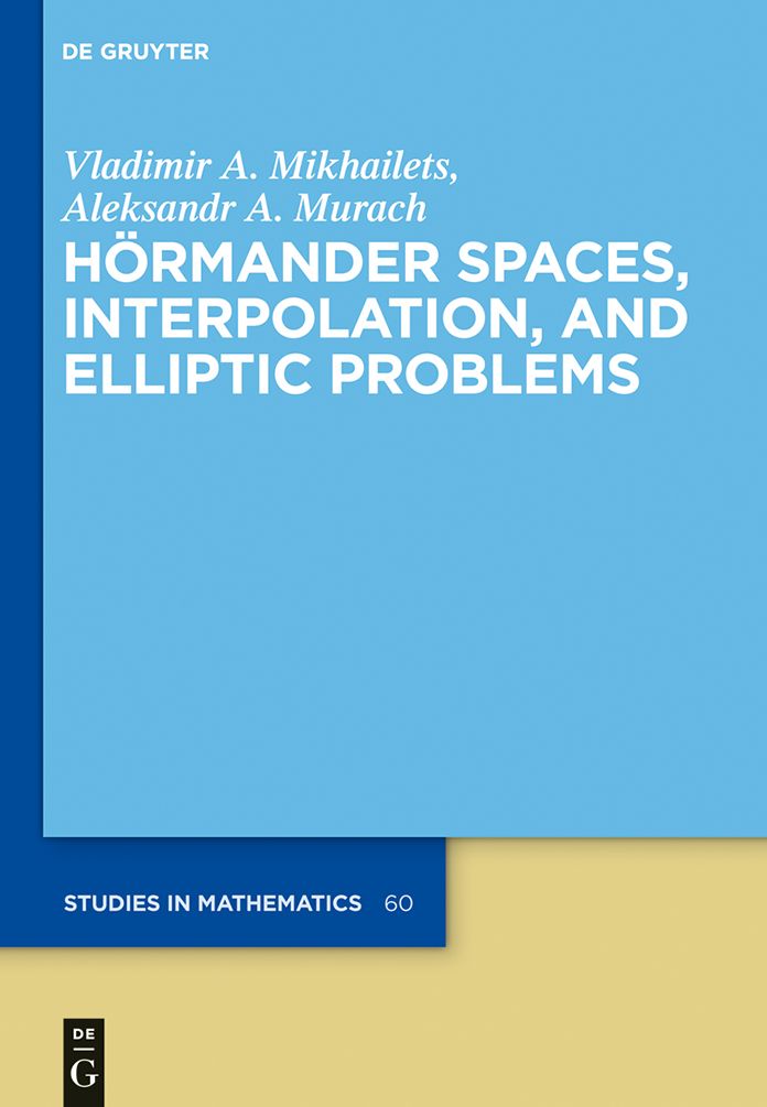 Hormander Spaces, Interpolation, and Elliptic Problems