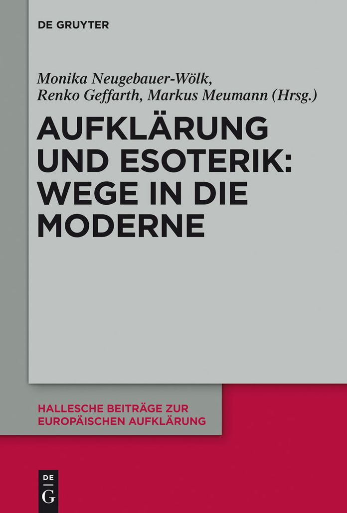 Aufklarung und Esoterik: Wege in die Moderne