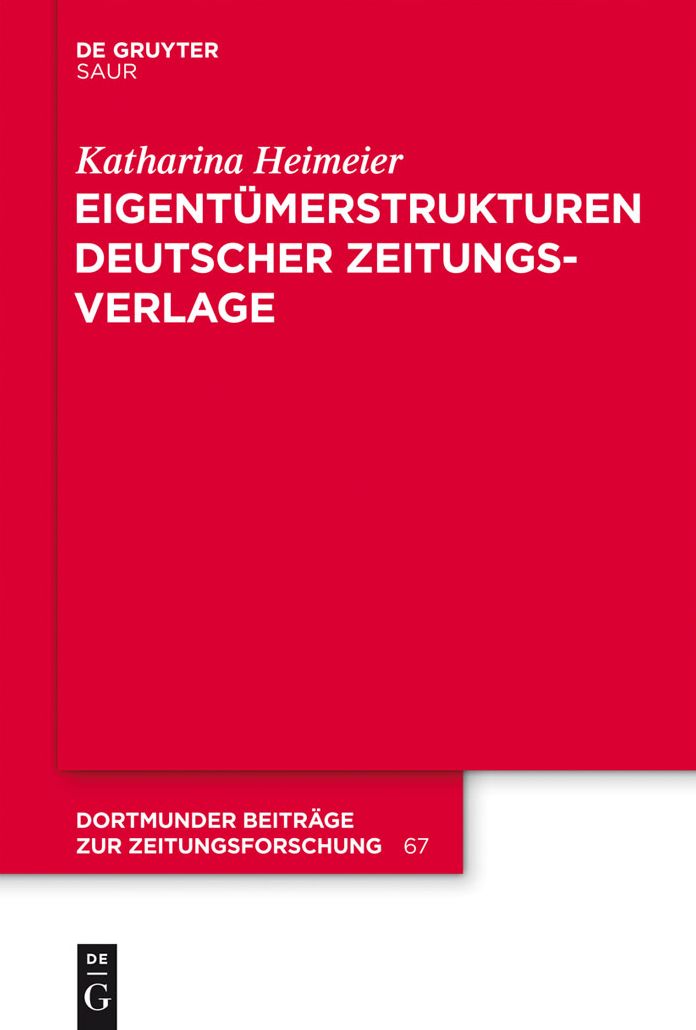 Eigentumerstrukturen deutscher Zeitungsverlage