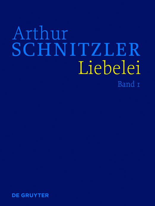 Liebelei: Historisch-kritische Ausgabe