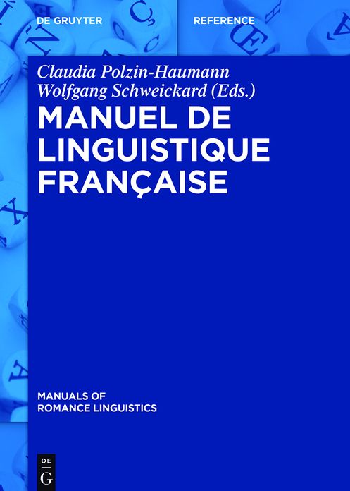 Manuel de linguistique francaise