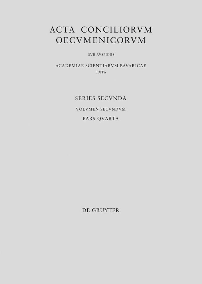 Concilium Constantinopolitanum a. 691/2 in Trullo habitum: (Concilium Quinisextum)