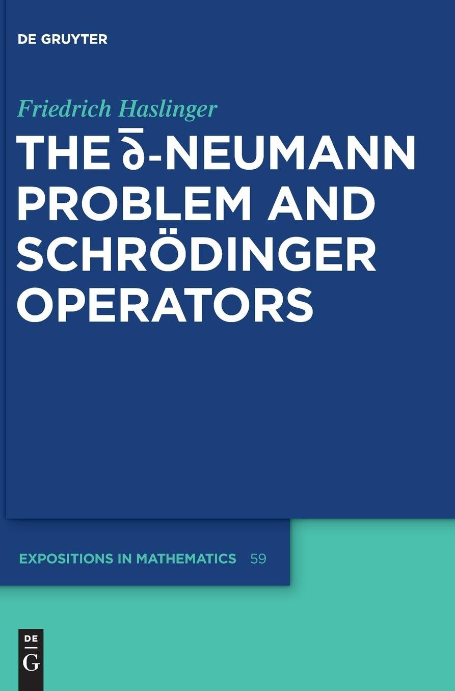 The D-Bar Neumann Problem and Schrï¿½dinger Operators