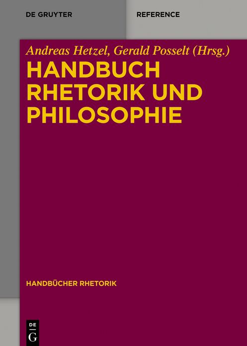 Handbuch Rhetorik und Philosophie