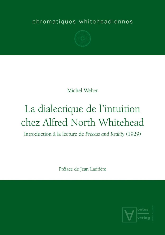 La dialectique de l'intuition chez Alfred North Whitehead