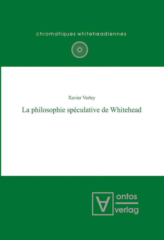 La philosophie speculative de Whitehead