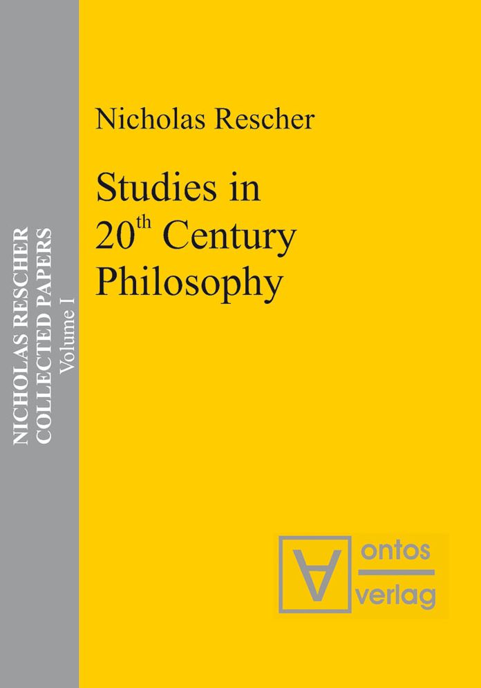 Studies in 20th Century Philosophy