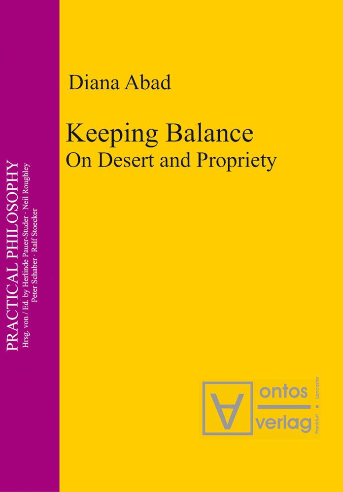 Keeping Balance: On Desert and Propriety