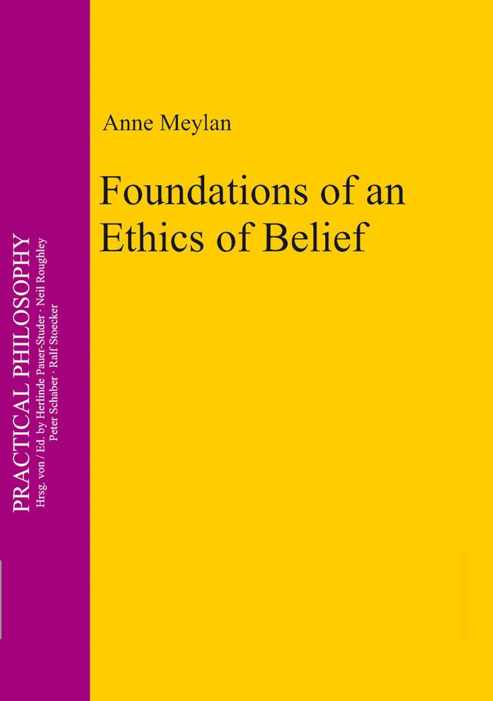 Foundations of an Ethics of Belief