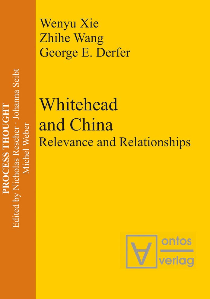 Whitehead and China: Relevance and Relationships