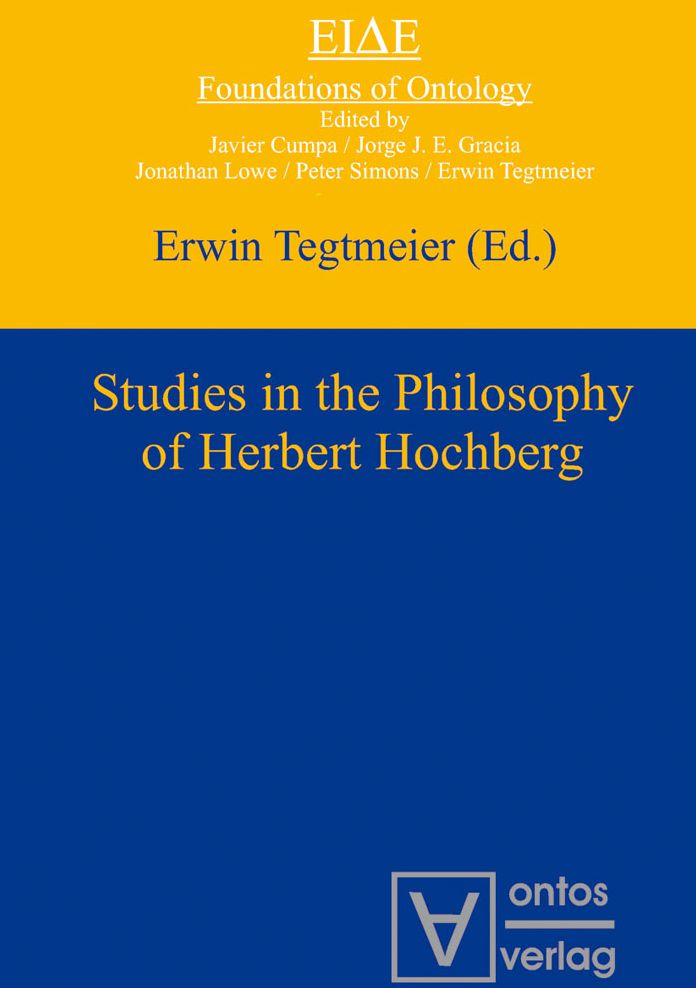 Studies in the philosophy of Herbert Hochberg